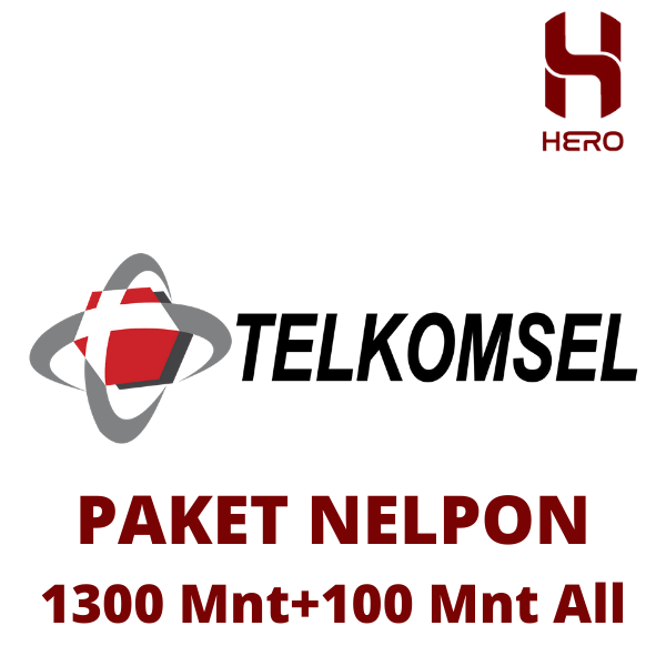 Telepon & Sms TELKOMSEL NELPON - 350mnt Sesama+50mnt All Opr,7H