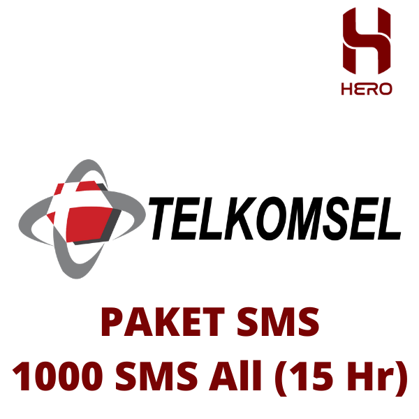 Telepon & Sms TELKOMSEL PAKET SMS - Tsel 1000 SMS All Operator 15Hr