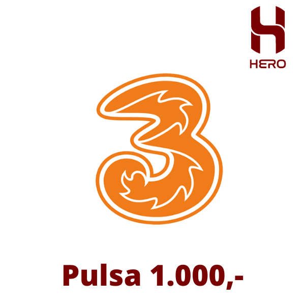 Pulsa THREE - Three 1K